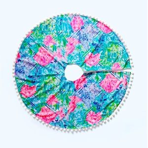 Lilly Pulitzer Christmas Tree Skirt